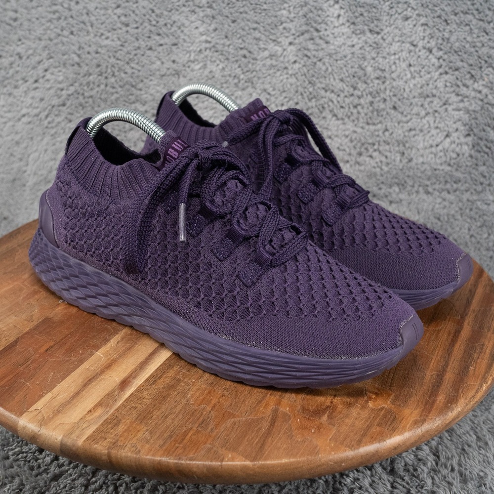 NOBULL Women's Size 10 Purple Knit All-Day Runner Sneakers Shoes